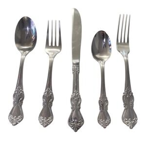 Reed & Barton Select Marlborough 5 Piece Place Setting 18/10 Stainless‎ Flatware